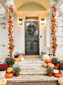 Lvydec 6 Pack Fall Maple Garland - 5.9ft/Strand Artificial Fall Foliage Garland Realistic Maple Leaves Autumn Decor for Home Wedding Halloween Thanksgiving Party by CozyNest Decor