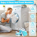 150 Pcs Washing Machine Cleaner Washing Machine Tablets Deep Cleaner Tablets for Front Loader and Top Load Washer by CozyNest Decor