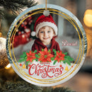 Personalized Baby Christmas Ornament 2025 - Custom Photo Ornament for New Babies - Sweet New Parents, Mom, Dad Keepsake - Christmas, Birthday Gift for Newborn, Boy, Girls, Mom, Dad, Family by TinyTreasures Baby Boutique