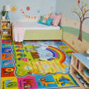 STARUIA ABC Rug for Kids Playroom, Classroom Floor Play Mat for Kids, Preschool Educational Rug for Learning Alphabet Animals Numbers Months, ABC Carpet Play Rug for Nursery Kid Room Decor (63"x78") by TinyTreasures Baby Boutique