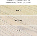 Plank+Beam Solid Wood Console Table, 36 Inch, Sofa Table, Narrow Entryway Table for Hallway, Behind The Couch, Living Room, Foyer, Easy Assembly, Coastal White by CozyNest Decor