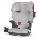 UPPAbaby Alta V2 High Back Booster Seat/Seven-Position, Active Support Headrest for Growing Children/SecureFit Integrated Belt Guide + Positioner/Cup Holder Included/Iris (Grey Mélange/Lavender) by TinyTreasures Baby Boutique