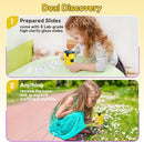 1000X Handheld Microscope for Kids 4K 2.0" Screen Rechargeable Mini Pocket Digital Microscopes w/Slides Kit Portable Edu Gift Age 4-6 8-12 Children Students (Yellow) by TinyTreasures Baby Boutique