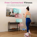 Sunny Health & Fitness Mini Stepper for Exercise at Home, Stair Step Workout Machine with Resistance Band and Over 300lb Weight Capacity, Optional Twist Motion and Free SunnyFit App Connection by CozyNest Decor