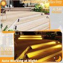 KINKAI Solar Stair Lights for Outside, 14 Pack Outdoor Step Light Waterproof LED Triangle Deck Lighting for Garden, Patio, Yard, Front Door, Porch Decor (Warm Light) by GreenHaven Gardens