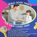 3 Sided Toothbrush for Kids, Japanese Design Triple-Angle Toothhugger, Cartoon Bear Design for Autism Toddlers, Kids Toothbrush for Aged 3-12, Soft Bristles for Gentle Gum Care (3Pack) by TinyTreasures Baby Boutique