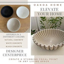 OAKOA Concrete Decorative Bowl - Organic Modern Home Decor Bowl - Decorative Objects - Cement Fruit Bowl - Modern Organic Home Decor by CozyNest Decor