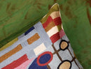Hundertwasser Modern Pillow Cover Contemporary Pillowcase Accent Outdoor Pillows Abstract Couch Cushion Farmhouse Throw Pillows | Mid Century Chair Cushions | Handmade Wool Size 18x18 by CozyNest Decor