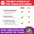 Doctor Jupiter Ultimate Science Kit, Chemistry Set for Kids Ages 8-10-12-14 | Birthday Gift Ideas for Boys & Girls 8,9,10+ Years Old| STEM Toy with 135+ Experiments| Learning & Educational Projects by TinyTreasures Baby Boutique
