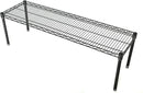 Omega Products Corporation 21" Deep x 42" Wide x 14" High Black Stationary Dunnage Rack by CozyNest Decor