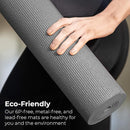Hello Fit 10-Pack Yoga Mat, 68" x 24" Non Slip Exercise Mat, 4mm Thick Gym Mat for Fitness and Stretching, Bulk Non Toxic Yoga Mats for Schools and Studios by TinyTreasures Baby Boutique