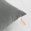 NTBAY Tiny Pillows, Down Alternative 7"x11" Microfiber Mini Pillow for Travel, Pets, Soft Machine Washable Small Pillows for Neck, Wrist, Lumbar and Knee, Dark Grey by TinyTreasures Baby Boutique