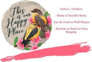 Spoontiques - Garden Décor - No Place Like Home Stepping Stone - Decorative Stone for Garden by CozyNest Decor