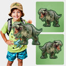 WERNNSAI Dinosaur Piñata - Jungle Dinosaur Piñata Bundle with Blindfold and Bat for Kids Boys Jungle Dinosaur World Birthday Party Decorations Family Games Dino Theme Party Supplies by TinyTreasures Baby Boutique