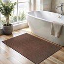 CAMILSON Easy Jute Rug 2x3, Indoor Outdoor Brown Color Fiber Area Rugs for Living Room and Kitchen Rug, Solid Boho Woven Design, Easy-Cleaning, Washable Outside Carpet Alfombras (2 x 3) by CozyNest Decor