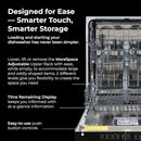 Kenmore 24" Built-in Stainless Steel Tub Dishwasher SmartWash, UltraWash, SmartDry Plus, MoreSpace Adjustable Rack and Leak Detect, Energy Star Certified, Black by TinyTreasures Baby Boutique