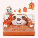Pro Goleem Sloth Security Blanket Soft Loveys for Babies for Boys and Girls Newborn Lovie Infant Blankie Sloth Baby Stuff Baby Snuggle Toy Stuffed Animal Baby Gifts 14 Inch by TinyTreasures Baby Boutique