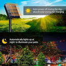 2 Pack Solar String Lights Outdoor, 200 LED Extra-Long 78 FT Solar Christmas Lights Outdoor with 8 Lighting Modes, IP65 Waterproof for Garden, Xmas, Balcony, Wedding, Party (Multicolor) by GreenHaven Gardens