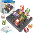 [2025 New] Reasoning Laser Maze, Ultimate STEM Toys for Boys Age 8-12, Logic Game with 60+ Challenges, Toy for 8 9 10 11 12 13 14 Year Old Kid & Adult Birthday Gift - 37 Pcs Cubes by TinyTreasures Baby Boutique