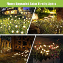 Flumy Solar Lights Outdoor Waterproof 2 Pack, Upgraded Outdoor Firefly Light for Yard Patio Garden Decor, Solar Lights for Outside Gardening Supplies,Gifts for Grandma by GreenHaven Gardens