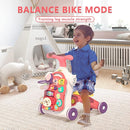 QDRAGON 5 in 1 Walker for Baby Girl, Baby Push Walkers, Assemble as Scooter/Motorbike/Activity Center/Detachable Panel, Walking Toys for Infants 6-12 Months, Red by TinyTreasures Baby Boutique