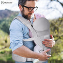 FRUITEAM Baby Carrier Newborn to Toddler - Safety-Certified Waist Stool with Hip Seat, Ergonomic 6-in-1 Baby Carrier with Head Support, Great for Travel and Outdoor Activities by TinyTreasures Baby Boutique