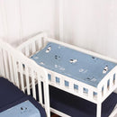 CaSaJa 4-Piece Crib Bedding Set for Boys and Girls, Nursery Baby Bedding Set Including Quilted Comforter with Fitted Crib Sheet and Changing Pad Covers, Reversible Quilt Design, Good Luck Puppy by TinyTreasures Baby Boutique