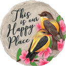 Spoontiques - Garden Décor - No Place Like Home Stepping Stone - Decorative Stone for Garden by CozyNest Decor