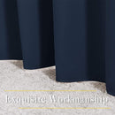 NICETOWN Blackout Curtains and Drapes for Living Room - Thermal Insulated Solid Grommet Top Blackout Panels/Draperies for Kid's Room/Bedroom (Navy, 1 Pair, 80 x 84 Inch) by TinyTreasures Baby Boutique