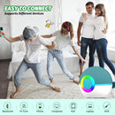 Mgaolo Mini Karaoke Machine for Kids Adults,Portable Bluetooth Speaker with 2 Wireless Microphones,Gift Toys with MP3 Player for Boys Girls 3-12 Year Old Birthday Family Home Party Present (Green) by TinyTreasures Baby Boutique