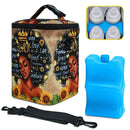 Breastmilk Cooler Bag with Ice Pack Fits 4 Baby Bottles Up To 9 Ounce Insulated cooler Bag Breast Milk Cooler on the Go with Strap Baby Bottle Cooler Bag for Nursing Mom Daycare or Travel by TinyTreasures Baby Boutique