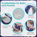 Baby Carrier Newborn to Toddler, Ergonomic Adjustable Toddler Carriers for 7-66 Lbs, Cozy Lightweight Infant Carrier with Neck Support, Baby Holder Carrier with Lumbar Support for Mom Dad by TinyTreasures Baby Boutique