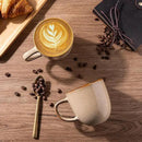 AmorArc 12oz Coffee Mugs, Ceramic Coffee Mugs set of 6 for Man, Woman, Dad, Mom, Modern Coffee Mugs with handle for Latte/Cappuccino/Milk/Cocoa. Dishwasher&Microwave Safe Latte by CozyNest Decor