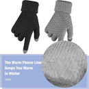 Geyoga 2 Pairs Women's Winter Touch Screen Gloves Soft Warm Fleece Lined Knit Elastic Cuff Winter Texting Gloves by TinyTreasures Baby Boutique