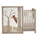 Lambs & Ivy Treetop Fox Woodland Tree Nursery 3-Piece Baby Crib Bedding Set by TinyTreasures Baby Boutique