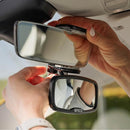 Onco Forward Facing Baby Car Mirror - Clip On Car Mirror for Baby, 100% Shatterproof & Shakeproof, Newborn Essentials by TinyTreasures Baby Boutique