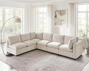 Modular Sectional Sofa, Convertible Couch Modular Sofa Without Ottoman, Sectional Sofas for Living Room Small Apartments by CozyNest Decor