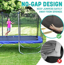 Skywalker Trampolines 9FT 14FT 15FT Trampoline with Enclosure, Spring Pad Cover, Heavy Duty Jump Mat, ASTM Approved Outdoor Trampoline for Kids & Teens by TinyTreasures Baby Boutique