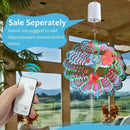 Hummingbird Wind Spinner,Hummingbird Gift for Women/Mother/Father,12In Stainless Steel 3D Wind Spinner Hanging Kinetic Yard Garden Christmas Ornaments,Outdoor & Indoor Wind Sculptures by GreenHaven Gardens