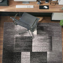Rugshop Modern Distressed Boxes Area Rug 3' 3" x 5' Gray by TinyTreasures Baby Boutique