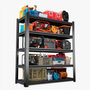 Heavy Duty 5-Tier Shelving Unit 2500LBS Capacity - Adjustable Steel Garage Shelves for Warehouse, Basement Storage(63''H x 39.4''W x 17.7''D) by GreenHaven Gardens