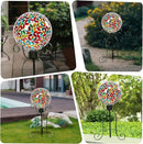 VCUTEKA Gazing Ball, 8" Glass Gazing Balls Sphere for Garden Lawn Outdoor Ornament Yard Decorative by CozyNest Decor