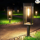 Solar Lights Outdoor Waterproof, 8 Pack Bright Solar Pathway Lights, Auto On/Off Outdoor Light for Yard Landscape Patio Lawn Path Walkway Driveway by GreenHaven Gardens