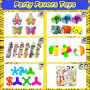 123 PCS Party Favors for Kids, Fidget Toys Bulk, Birthday Gifts Toys, Stocking Stuffers, Prize Treasure Box Toys for Classroom, Goodie Bags Stuffers, Pinata Filler, Carnival Prizes for Boys Girls 4-10 by TinyTreasures Baby Boutique