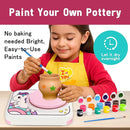ROHSCE Ceramic Pottery Wheel Kit, Clay and Painting Set for Kids Creative Art Toys by TinyTreasures Baby Boutique