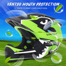 Lixada Kids Bike Helmet Adjustable Detachable Full Face Helmet for Cycling Helmet for Children Bicycle, Skateboard, Scooter, Protective Gear (20.5-22 Inches) by TinyTreasures Baby Boutique