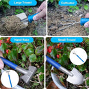 Garden Tools Set, 10 Pieces Stainless Steel,Gardening Tools kit with Handbag, Garden Hand Tools for Digging Planting Pruning, Garden Gifts for Women,Men by GreenHaven Gardens