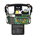 TOPDesign Universal Baby Stroller Organizer, Stroller Caddy with Detachable Mesh Bag & Heightened Insulated Cup Holders & Non-Slip Secure Hooks Accessories, Fits Most Strollers (Zoo 2) by TinyTreasures Baby Boutique
