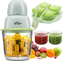 Bear Baby Food Maker, Baby Food Processor Set with Baby Food Containers, Silicone Spoons, Baby Food Puree Blender for Fruit, Vegetable, Meat, Make Fresh and Nutritious Meals for Your Little One by TinyTreasures Baby Boutique