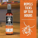 Grandpa Gus's Natural Tick Repellent Spray with Essential Oils - for Humans, DEET-Free, Up to 8 Hours of Protection, Camper Essentials, Safe Around Kids and Dogs, 4 oz (Pack of 2) by TinyTreasures Baby Boutique